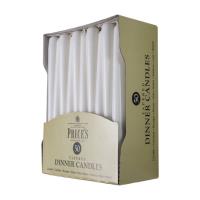 Price's White Tapered Dinner Candle (Pack of 50) Extra Image 1 Preview